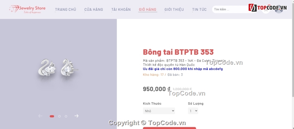 code website bán trang sức,website bán hàng,website bán trang sức